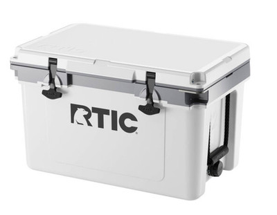 RTIC 32 Quart Ultra-Light Marine Cooler Portable Ice Chest Beach Boat White