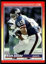 Mark Bavaro 1990 Score #260 New York Giants 33334 Football Card