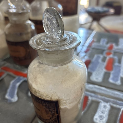 cabinet of curiosities, pharmacy pot 19th century, apothecary, Betolum - Picture 4 of 5