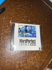 Microsoft Word Perfect Office 2000 PC Cd Rom WTF53 