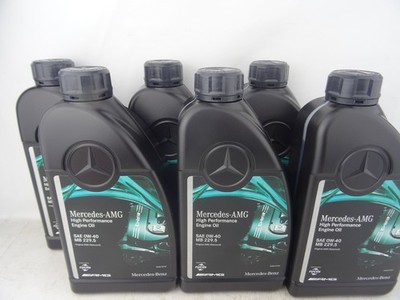 Mercedes Benz 229.5 0W-40 AMG Motoröl Original 0W40 Genuine Engine Oil 6x 1Liter