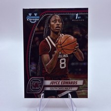 Joyce Edwards 2024-25 Bowman Chrome University Black Wave Refractor #36 Card