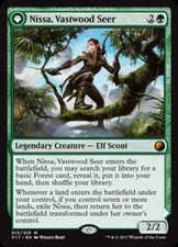 MTG English Nissa, Vastwood Seer NM Foil From the Vault: Transform