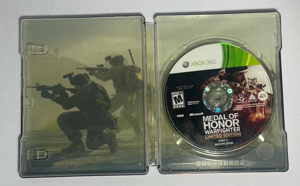 STEELBOOK MEDAL OF HONOR WARFIGHTER XBOX 360 Limited Edition Steel Back Case - Image 3 of 3