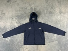 THE NORTH FACE WOMENS JACKET MEDIUM BLUE HOODIE FULL ZIP