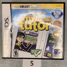 NINTENDO DS LEARN TO READ MY READING TUTOR Cartridge MANUAL  5