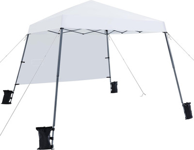 Pop up Canopy Tent with Backpack, 10X10 Base Portable Easy One Person Setup Fold