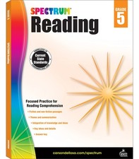 Spectrum Reading Comprehension Grade 5 Workbooks, Ages 10 to 11, 5th Grade R...