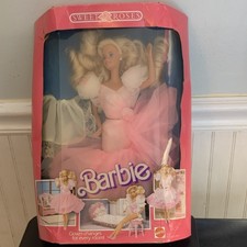 Mattel Barbie Sweet Roses Doll Blonde Blue Eyes 12 in 1988 Vintage