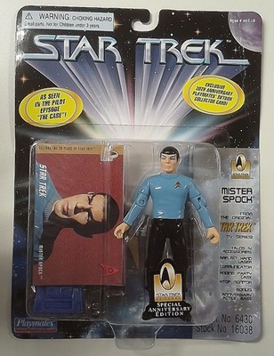 1x  RJ6535: Star Trek: Mister Spock: Playmates: 16038: 1996 New Lightly Scuffed 
