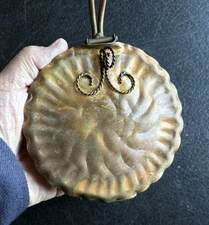 Vintage Hand Hammered Gregorian Solid Copper Silent Butler Crumb/Ash Collector  