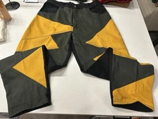 Vintage 90s Y2K Machine Jeans COLOR BLOCK Mens 36 X 33 HipHop Urban StreetWear