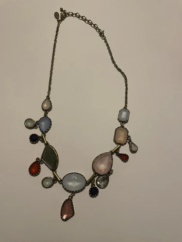 VETEMENTS Collana da appendere LOGO Links by Lori Goldst forma assortita gemme finte