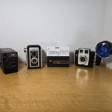Vintage KODAK Camera Lot - Ektralite 600, Brownie Twin 20, Brownie Fun,  more.