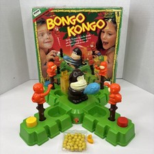 Bongo Kongo Motorized Board Game Irwin Asahi 1989 Complete Not