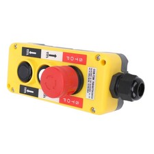 Crane Hoist Controller Push Button Switch Water Resistant 2 Key IP68 Industrial