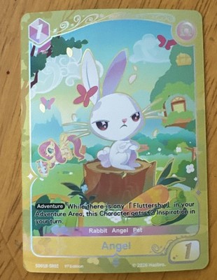 Hasbro My Little Pony CCG Angel SD01B-SR02 SR Foil 1st Ed English 2026