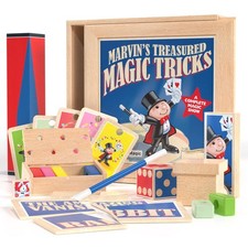 Marvin's Magic Treasured Tricks - Wooden Magic Set for Kids Age 8  Wooden M...