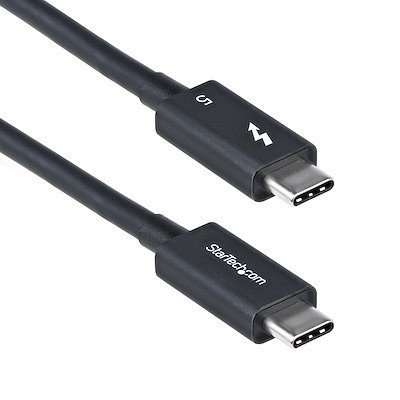 StarTech 3ft (1m) Thunderbolt 5 Cable, 80Gbps/120Gbps, 240W PD, 8K 60Hz, Cert...