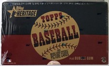 2002 Topps Heritage Baseball Picture Cards Hobby Box Factory Sealed