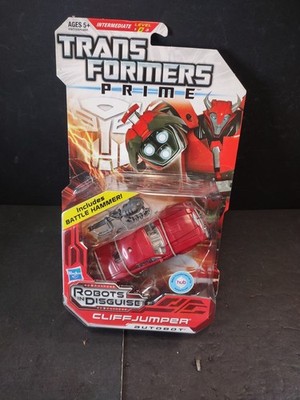Transformers Prime Robots In Disguise Deluxe Autobot Cliffjumper Figure New