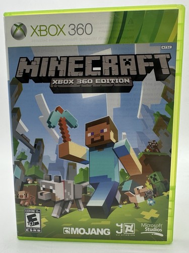 Minecraft: Xbox 360 Edition (Microsoft Xbox 360, 2004) Preowned FREE SHIPPING