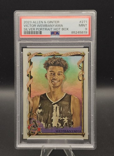 Victor Wembanyama [Silver Portrait Hot Box] #271 2023 Topps Allen & Ginter card