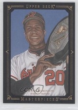 2008 Upper Deck Masterpieces Black Paper Framed Frank Robinson #93 HOF 1g5