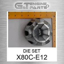 X80C-E12 DIE SET fits JOHN DEERE (Surplus Open Box)