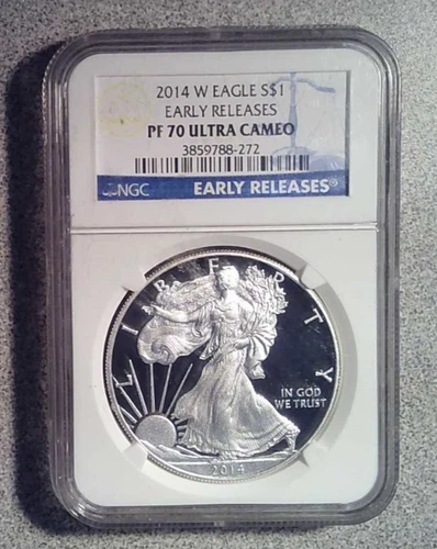 2014-W 1 oz. .999 American Eagle NGC PR70 Ultra Cameo (272)