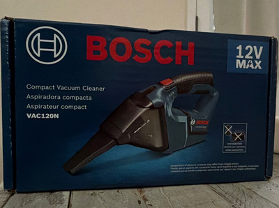 Bosch VAC120N 12V Cordless Bagless Handheld Vacuum, Crevice Nozzle