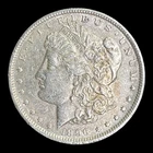 1896 Morgan Silver Dollar, XF+