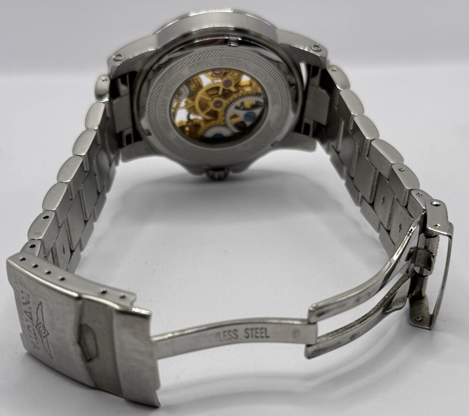 Invicta Mechanical Automatic Skeleton Dial Model … - image 11