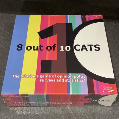 8 VON 10 KATZEN SPIEL SCHNELL BEWEGEND FAMILIE SPASS Student Party Pub Höhlennacht NEU