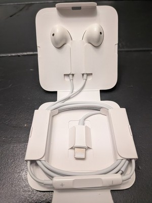 OEM Apple earbuds /AirPods wired lightning connector New