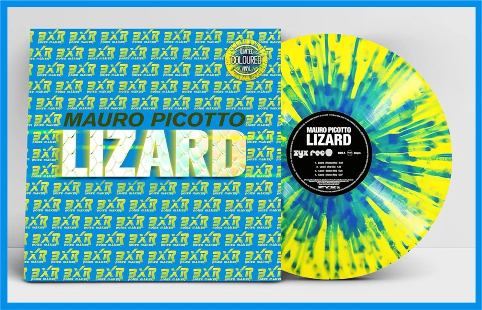 Mauro Picotto "lizard" limited coloured Vinyl Maxi 12" NEU 2025 Reissue - Bild 1 von 1