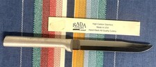 Rada R104 Utility/Steak Knife Non-serrated kitchen Made in USA, L/R handed sharp