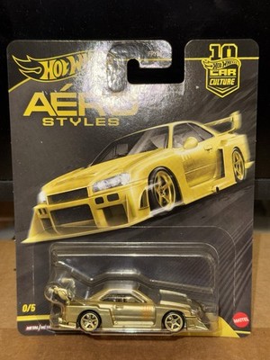 Hot Wheels Car Culture Aero Style LB-ER34 Super Silhouette Nissan Skyline Chase