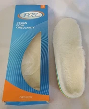 PCS Sole Orthotic Support Shoe Insert Size 11 Men's, 13 Women's NEW Trimmable