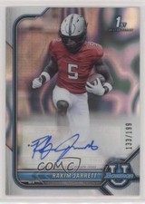 2021-22 Bowman U Chrome Prospect Lava Refractor 133/199 Rakim Jarrett Auto 0ve9