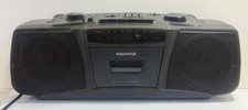 Magnavox AQ5315/17 Boombox Cassette Player Recorder Auto Reverse