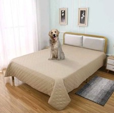 TOMORO Waterproof Dog Bed Cover, Reversible Pet Blanket Furniture Protector