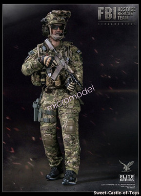 Damtoys 1/6 Dam78042 Fbi Hostage Rescue Team Agent Action Figure Toy Stock