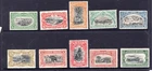 BELGIUM CONGO: 1910, MNH SET OF 10. ELEPHANTS, CANOES, NATIVES.Mi 15/24 CV€ 100