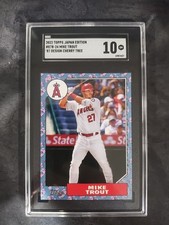 2022 Topps Japan Mike Trout Cherry Tree SP SGC 10!!!