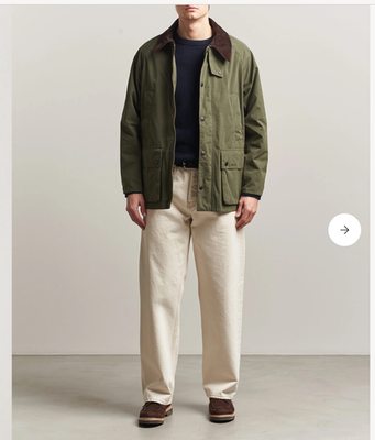 SAGE ~ Barbour Peached os Bedale Casual Jacket MSRP$475 British