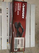 Husky 1-12 Ton Scissor Jack Lift Car Truck Suv Heavy Duty
