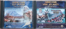 Herrscher von Atlantis Poseidon + Herrscher des Olymp Zeus - PC Spiel - WIN95/98