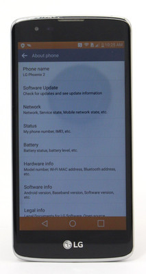 LG  Phoenix 2 LG-K371 16GB AT&T Smartphone; 6181905