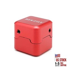 Pool Cue Chalk Holder-Portable Cue Chalk Holder for Billiard Cue Snooker Red